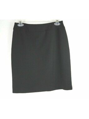 Tailor B Moss Skirt Womens 4 Stretch Black Above Knee Career Work Black Straight